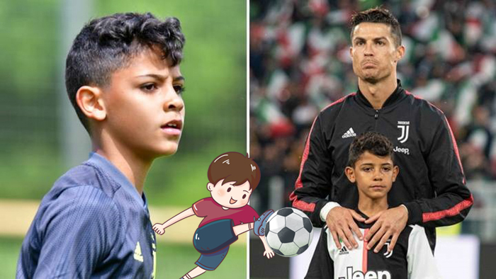  Ronaldo Junior cũng mang đậm nét từ những pha bóng của người cha 
